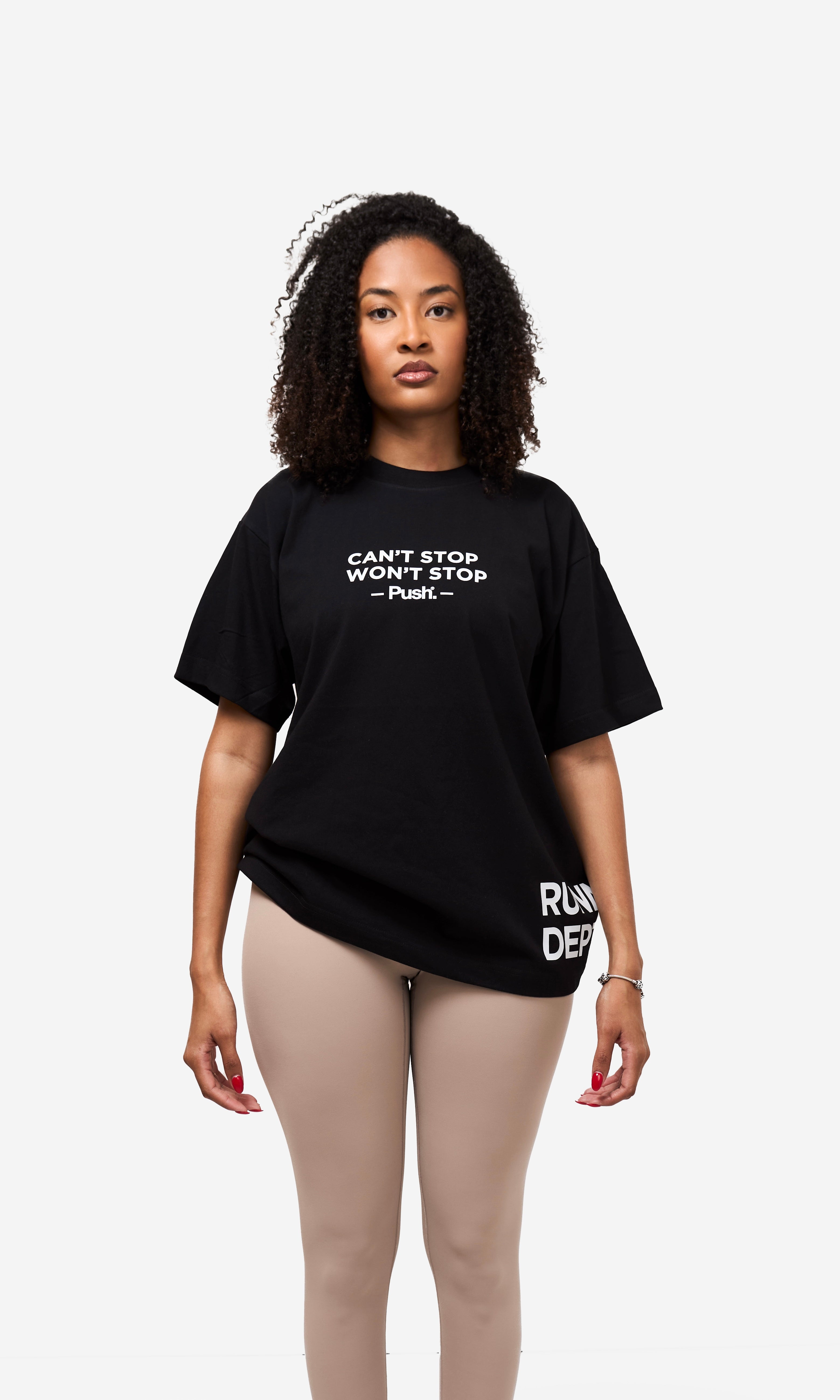 Pump Cover Black T-shirt