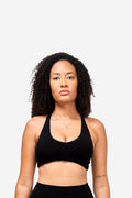 Push Performance Black Sports Bra